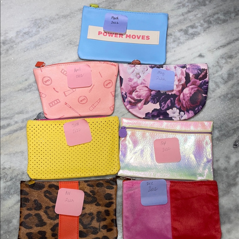 Ipsy bags 2022 7pc